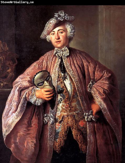 antoine pesne Portrait of Franz Isaak von Chasot